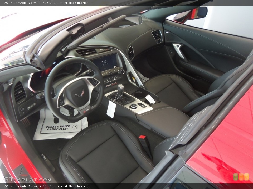 Jet Black Interior Prime Interior for the 2017 Chevrolet Corvette Z06 Coupe #116895677