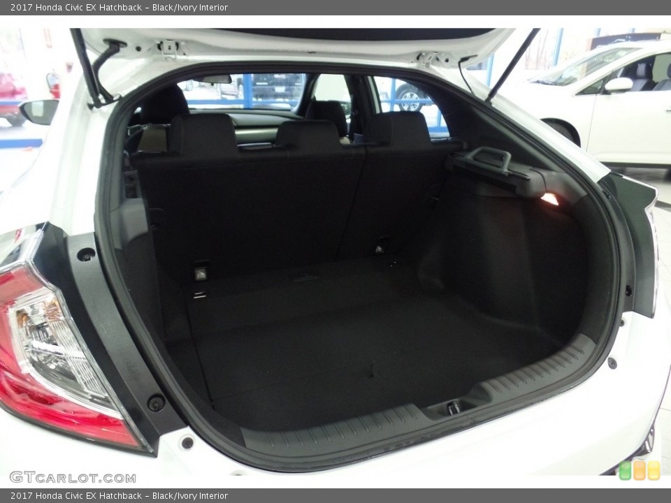 Black/Ivory Interior Trunk for the 2017 Honda Civic EX Hatchback #116895734