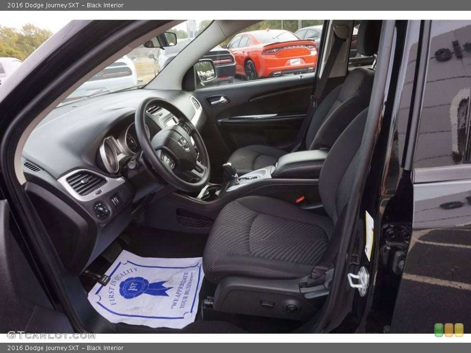 Black Interior Photo for the 2016 Dodge Journey SXT #116896913