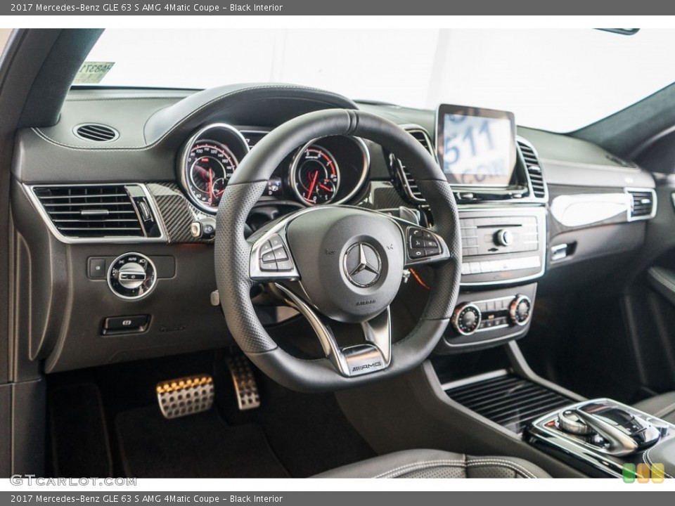 Black Interior Dashboard for the 2017 Mercedes-Benz GLE 63 S AMG 4Matic Coupe #116897426