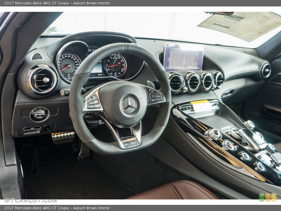 Auburn Brown 2017 Mercedes-Benz AMG GT Interiors
