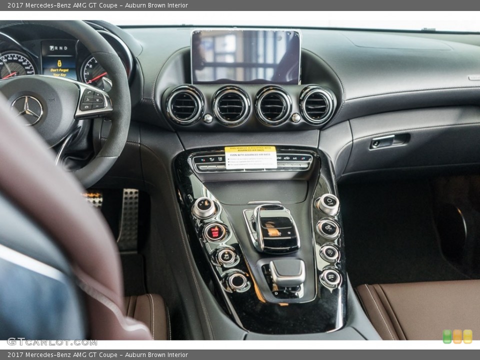 Auburn Brown Interior Dashboard for the 2017 Mercedes-Benz AMG GT Coupe #116897915