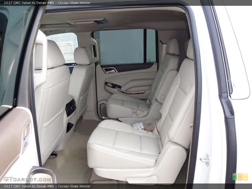 Cocoa/­Shale Interior Rear Seat for the 2017 GMC Yukon XL Denali 4WD #116900603