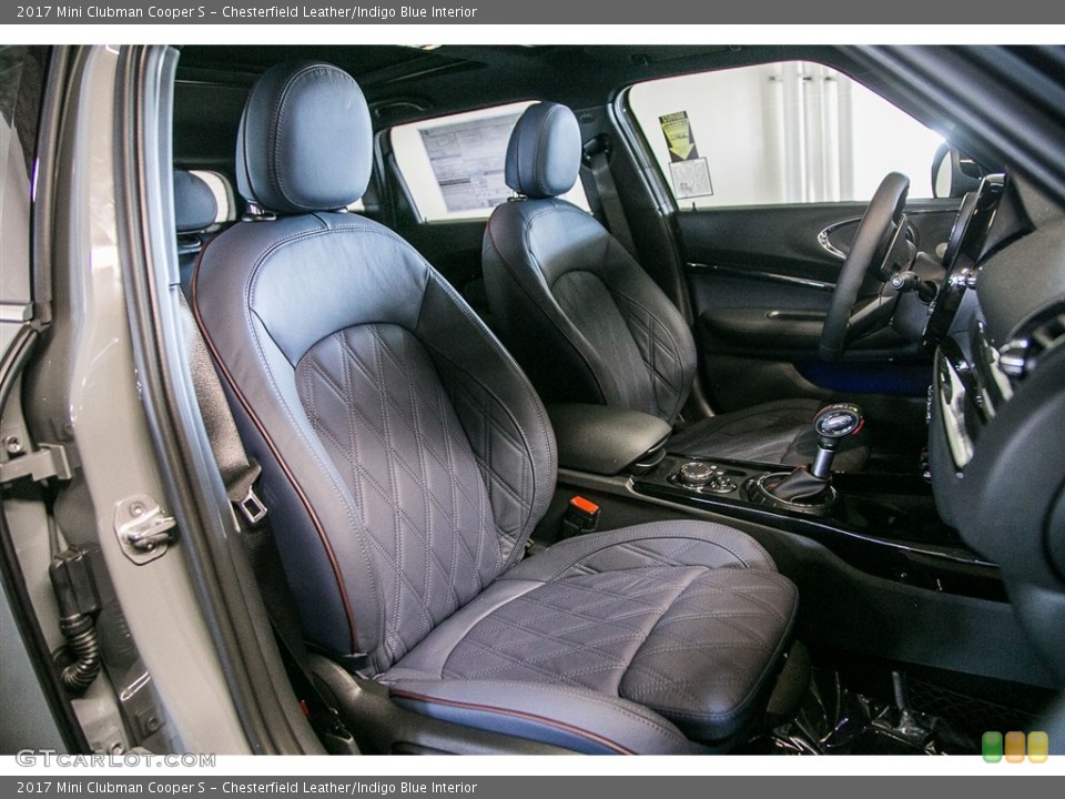 Chesterfield Leather/Indigo Blue Interior Photo for the 2017 Mini Clubman Cooper S #116902253