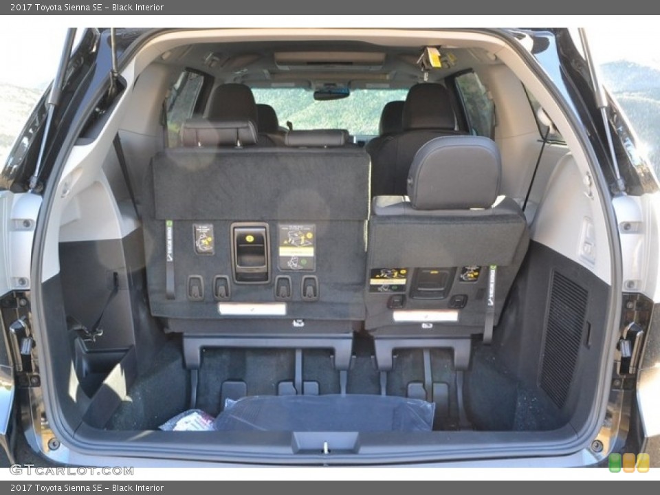 Black Interior Trunk for the 2017 Toyota Sienna SE #116902358