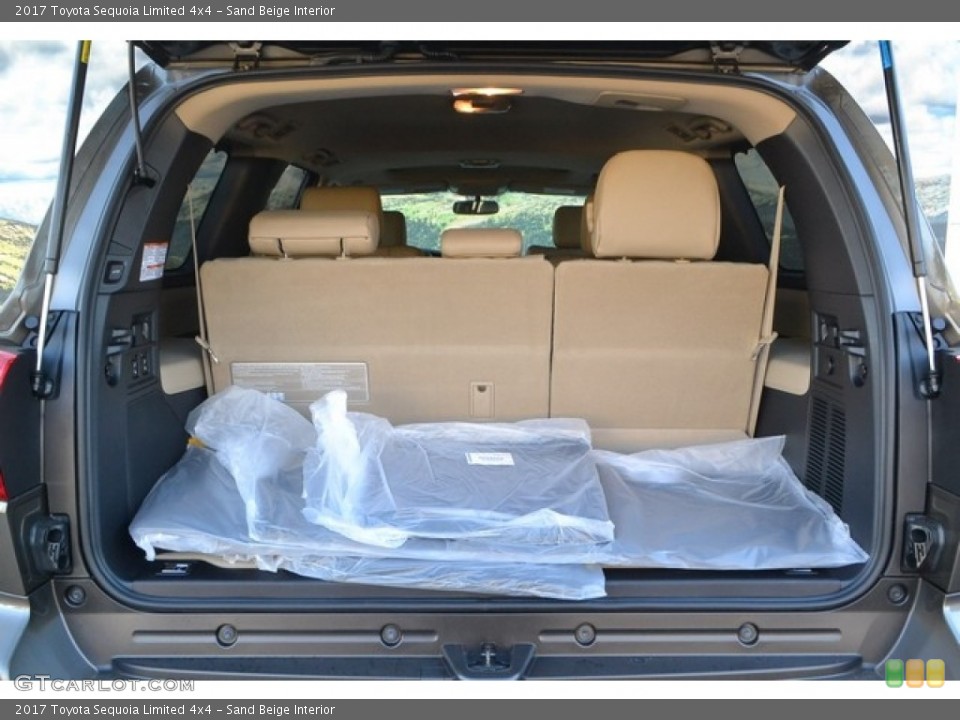 Sand Beige Interior Trunk for the 2017 Toyota Sequoia Limited 4x4 #116902919