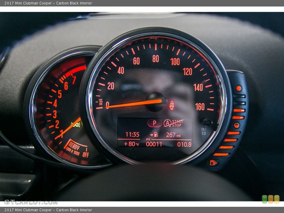 Carbon Black Interior Gauges for the 2017 Mini Clubman Cooper #116903126