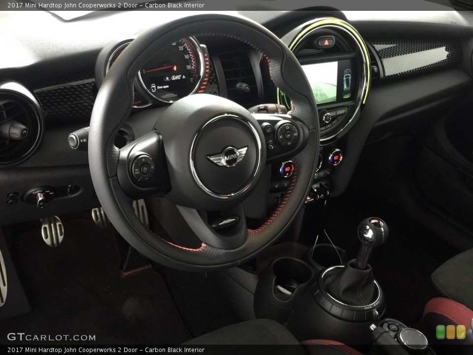Carbon Black Interior Steering Wheel for the 2017 Mini Hardtop John Cooperworks 2 Door #116903576