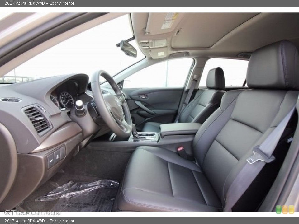 Ebony Interior Front Seat for the 2017 Acura RDX AWD #116904758
