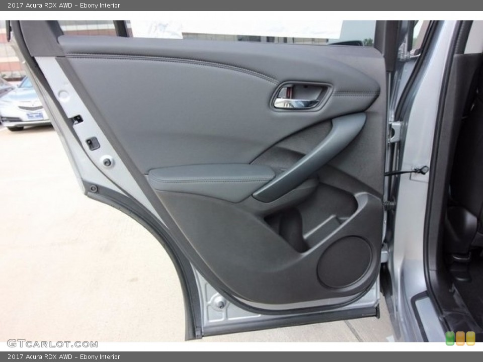 Ebony Interior Door Panel for the 2017 Acura RDX AWD #116904776