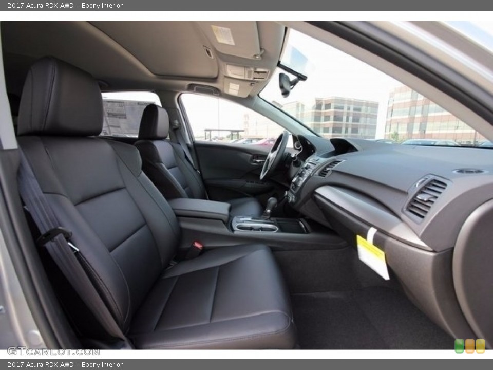 Ebony Interior Front Seat for the 2017 Acura RDX AWD #116904935
