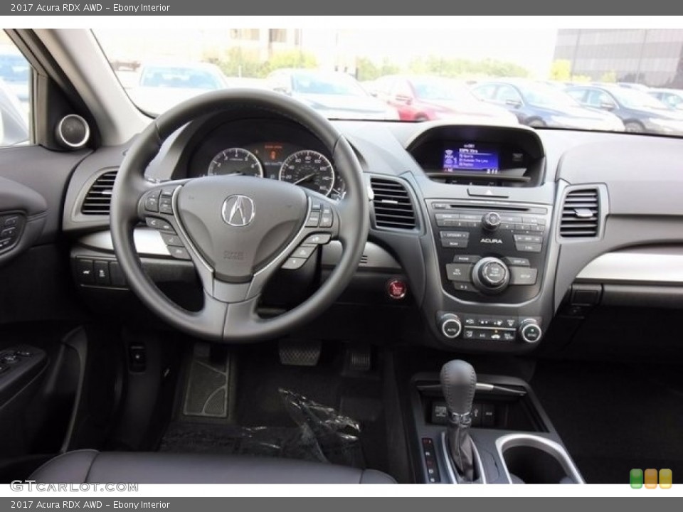 Ebony Interior Dashboard for the 2017 Acura RDX AWD #116904975