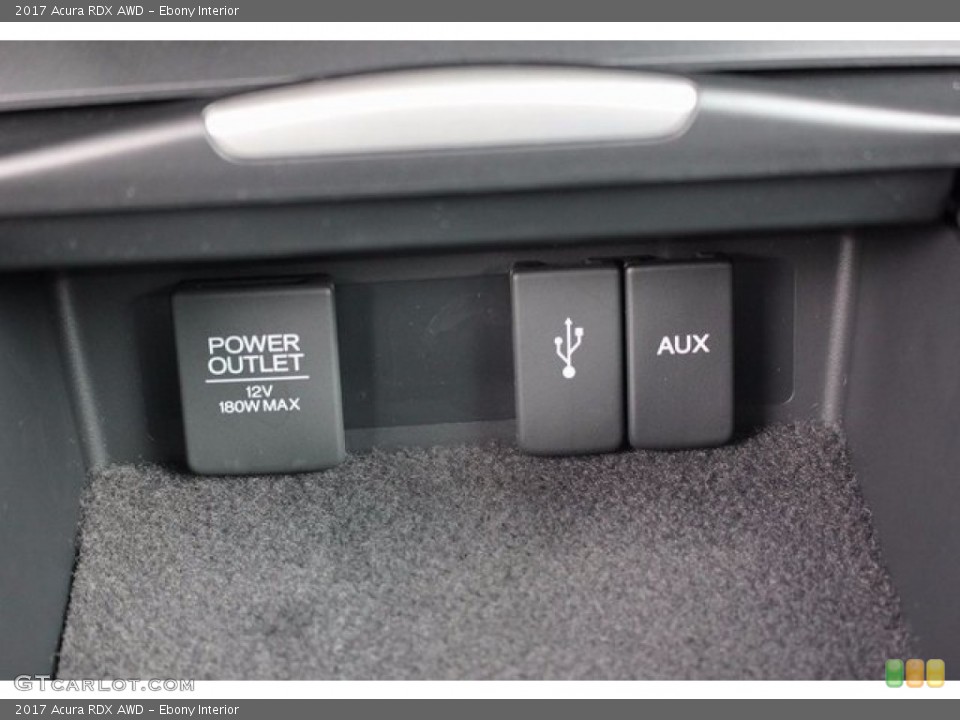 Ebony Interior Controls for the 2017 Acura RDX AWD #116905124