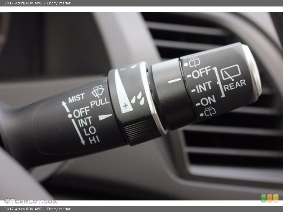 Ebony Interior Controls for the 2017 Acura RDX AWD #116905205