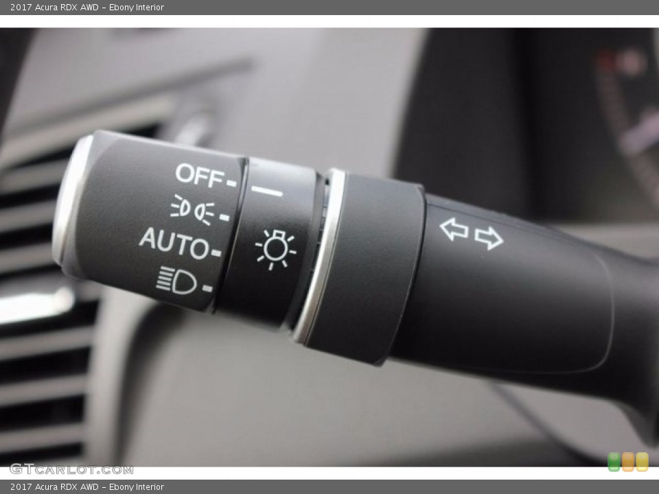 Ebony Interior Controls for the 2017 Acura RDX AWD #116905214