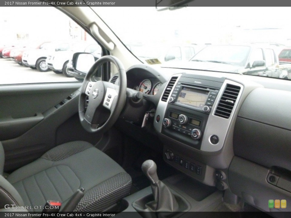 Graphite Interior Dashboard for the 2017 Nissan Frontier Pro-4X Crew Cab 4x4 #116905244