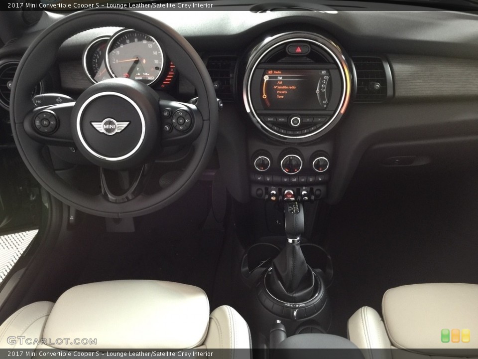 Lounge Leather/Satellite Grey Interior Dashboard for the 2017 Mini Convertible Cooper S #116905249