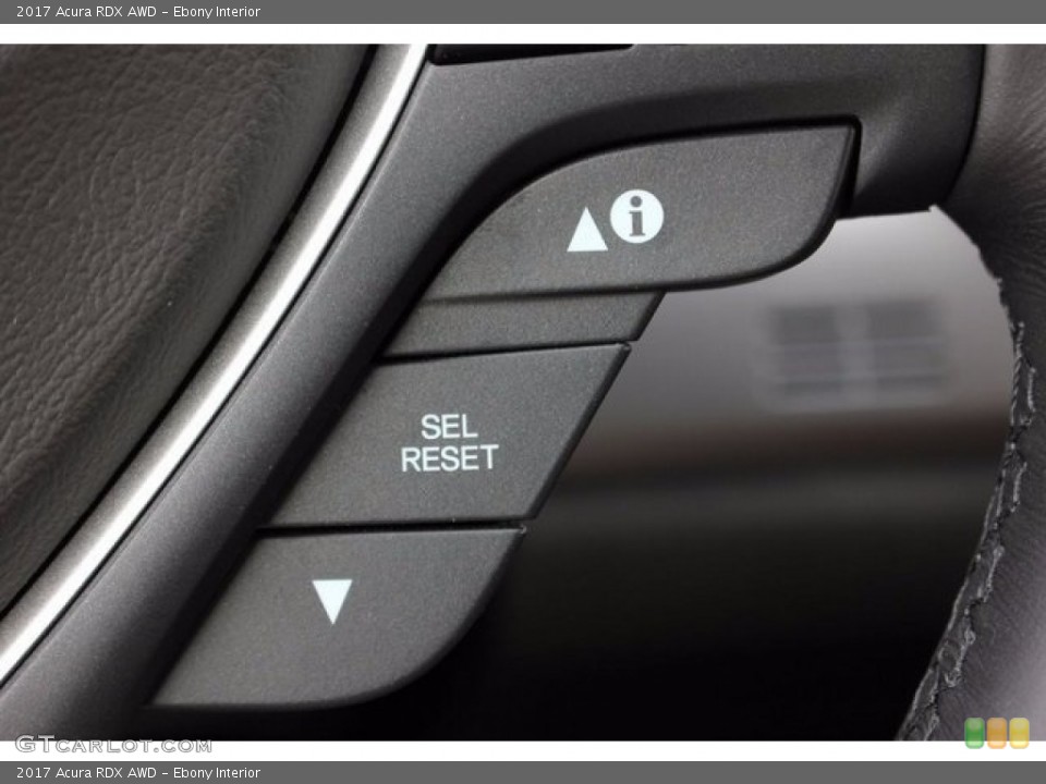 Ebony Interior Controls for the 2017 Acura RDX AWD #116905253
