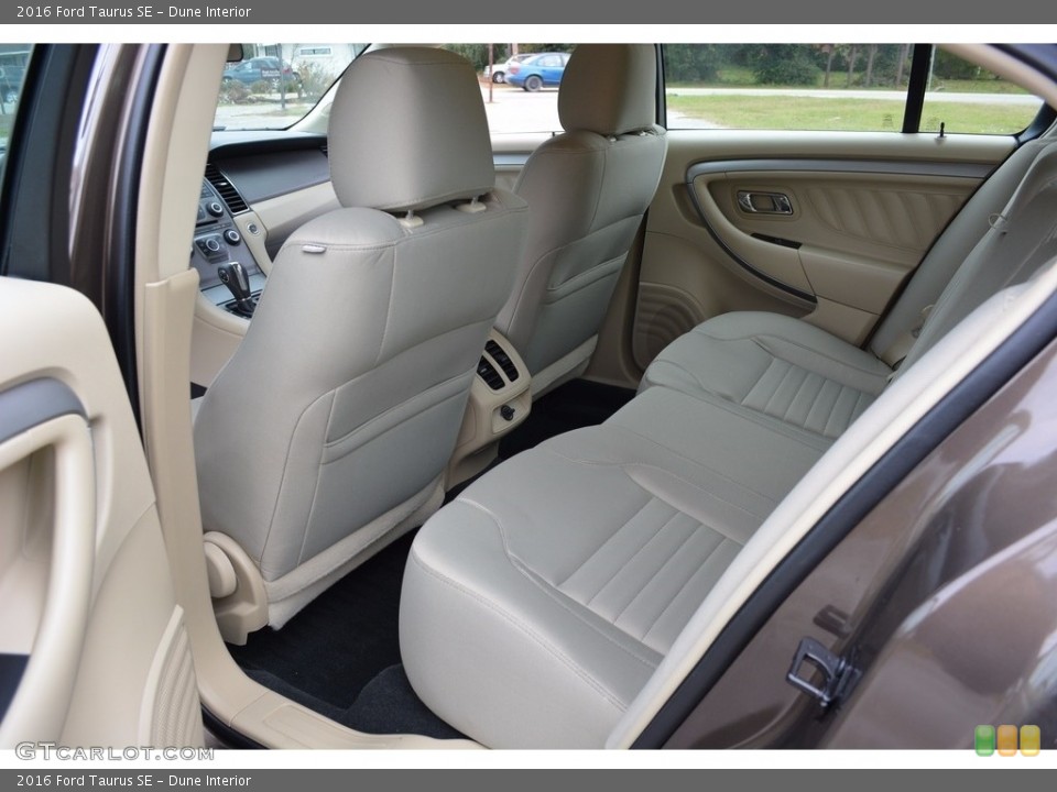 Dune Interior Rear Seat for the 2016 Ford Taurus SE #116905514