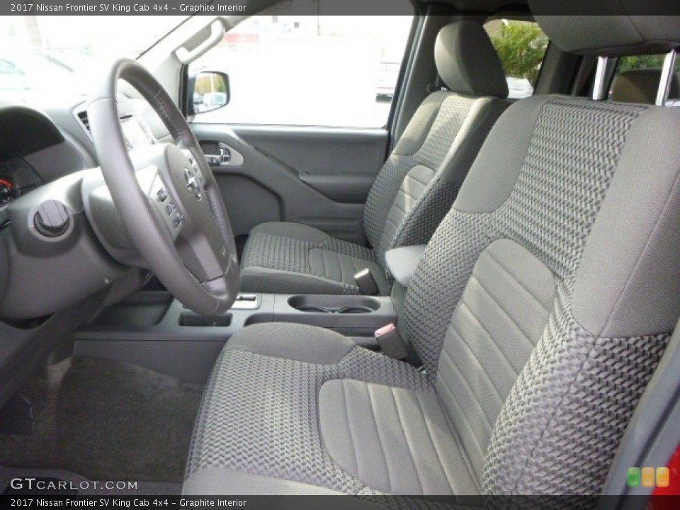 Graphite Interior Photo for the 2017 Nissan Frontier SV King Cab 4x4 #116906372