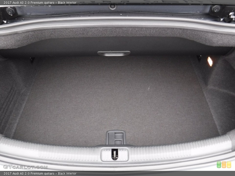 Black Interior Trunk for the 2017 Audi A3 2.0 Premium quttaro #116906426