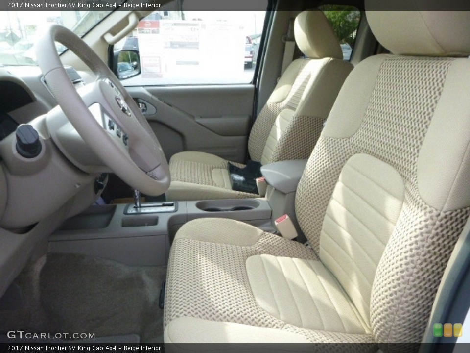 Beige Interior Photo for the 2017 Nissan Frontier SV King Cab 4x4 #116906792