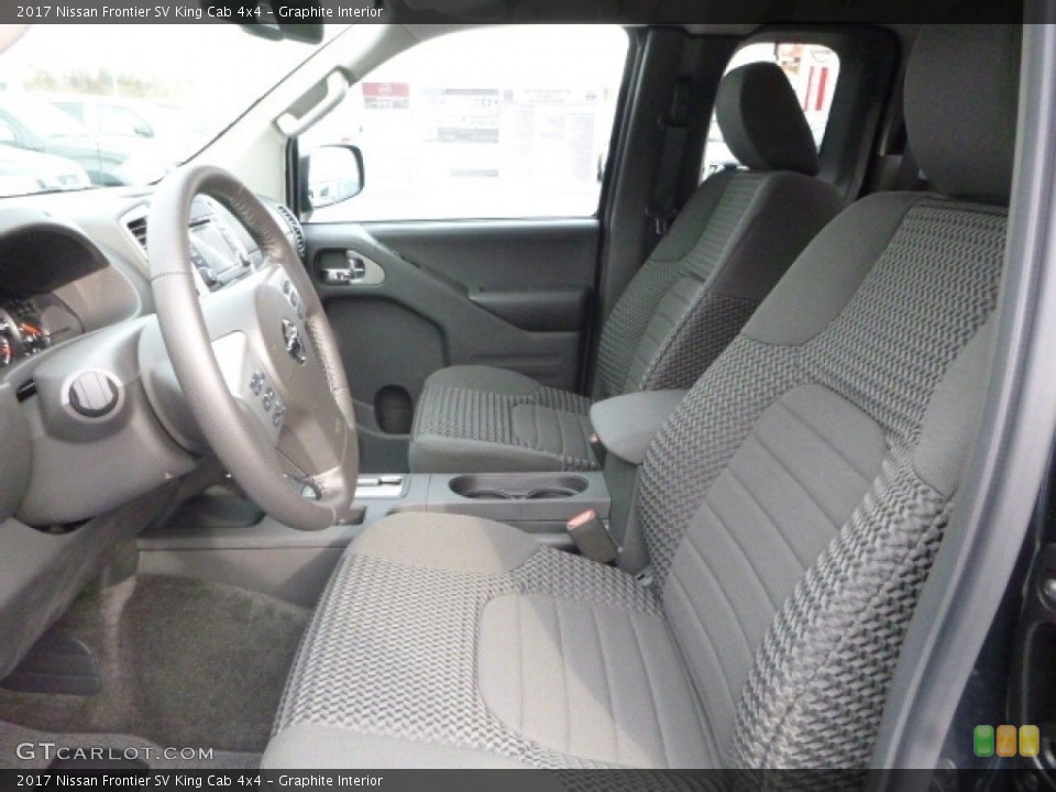 Graphite Interior Photo for the 2017 Nissan Frontier SV King Cab 4x4 #116907698