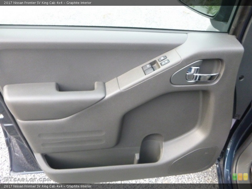 Graphite Interior Door Panel for the 2017 Nissan Frontier SV King Cab 4x4 #116907719