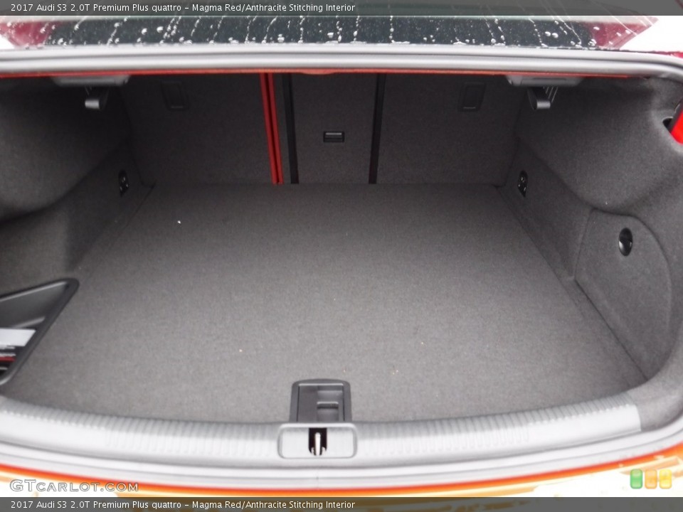 Magma Red/Anthracite Stitching Interior Trunk for the 2017 Audi S3 2.0T Premium Plus quattro #116909636