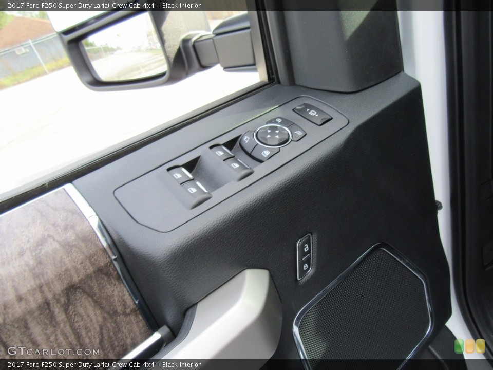 Black Interior Controls for the 2017 Ford F250 Super Duty Lariat Crew Cab 4x4 #116912465