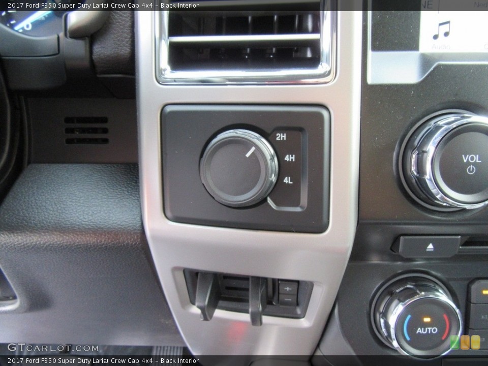Black Interior Controls for the 2017 Ford F350 Super Duty Lariat Crew Cab 4x4 #116913578