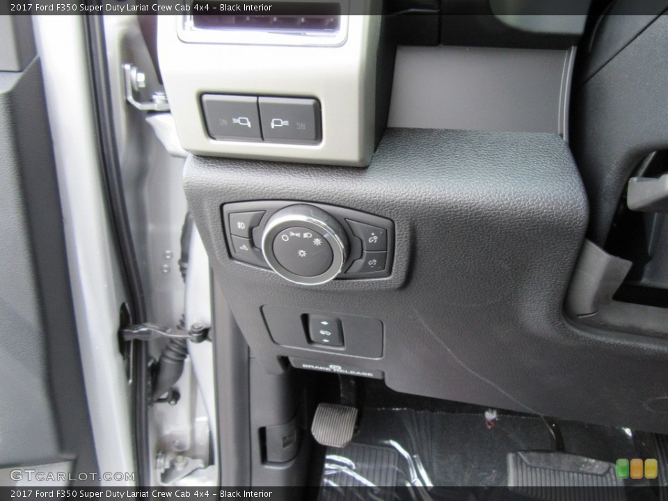 Black Interior Controls for the 2017 Ford F350 Super Duty Lariat Crew Cab 4x4 #116913677