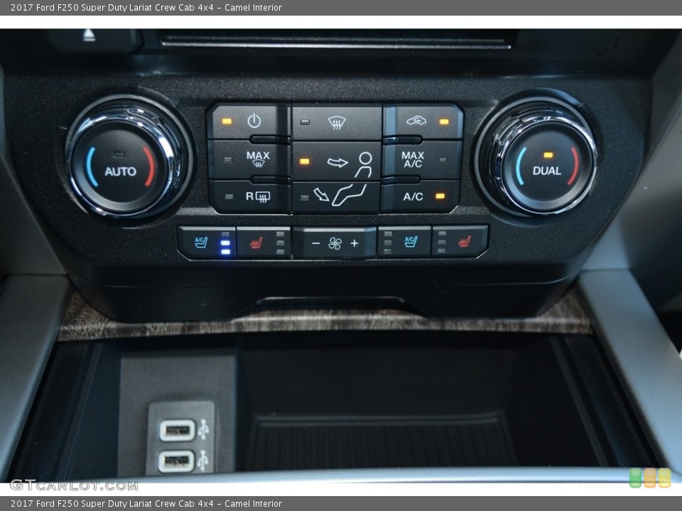 Camel Interior Controls for the 2017 Ford F250 Super Duty Lariat Crew Cab 4x4 #116914052
