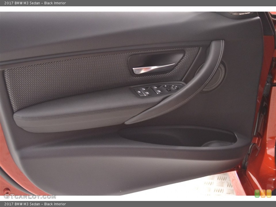 Black Interior Door Panel for the 2017 BMW M3 Sedan #116918006