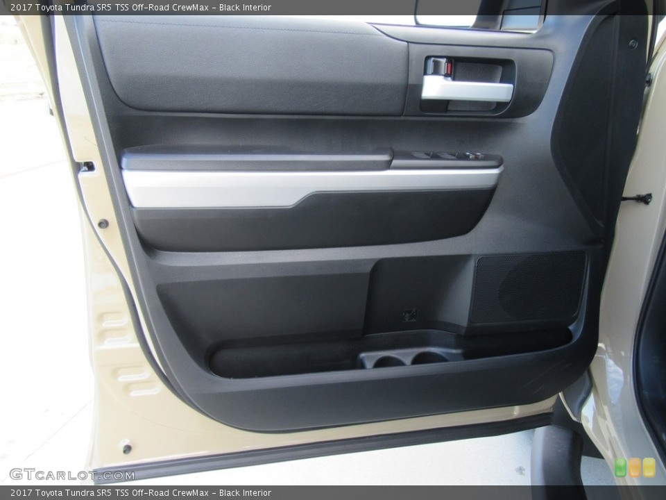 Black Interior Door Panel for the 2017 Toyota Tundra SR5 TSS Off-Road CrewMax #116921987