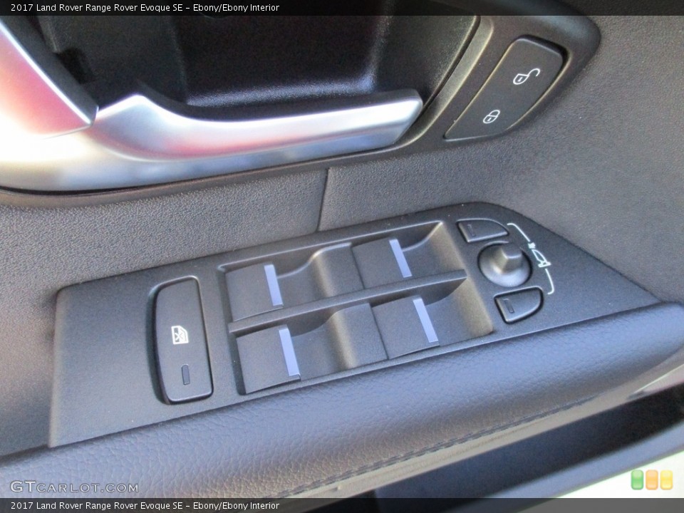 Ebony/Ebony Interior Controls for the 2017 Land Rover Range Rover Evoque SE #116923064