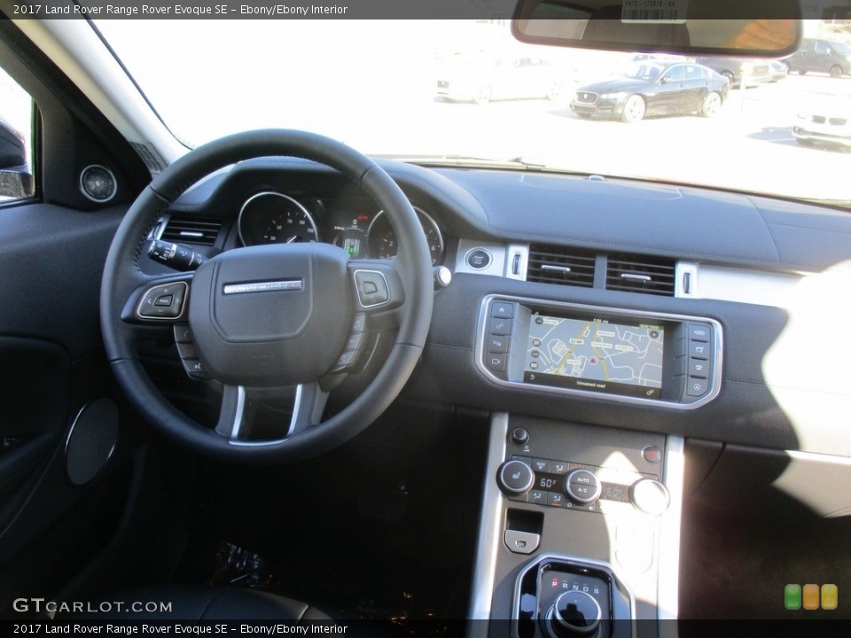 Ebony/Ebony Interior Dashboard for the 2017 Land Rover Range Rover Evoque SE #116923130