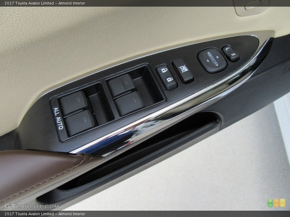 Almond Interior Controls for the 2017 Toyota Avalon Limited #116924390