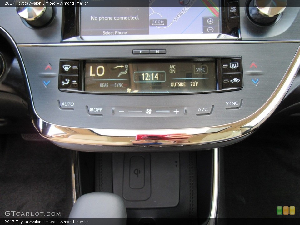 Almond Interior Controls for the 2017 Toyota Avalon Limited #116924582