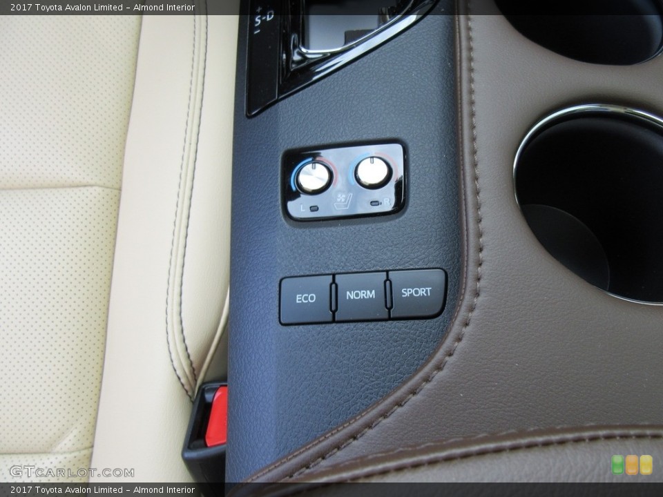 Almond Interior Controls for the 2017 Toyota Avalon Limited #116924639