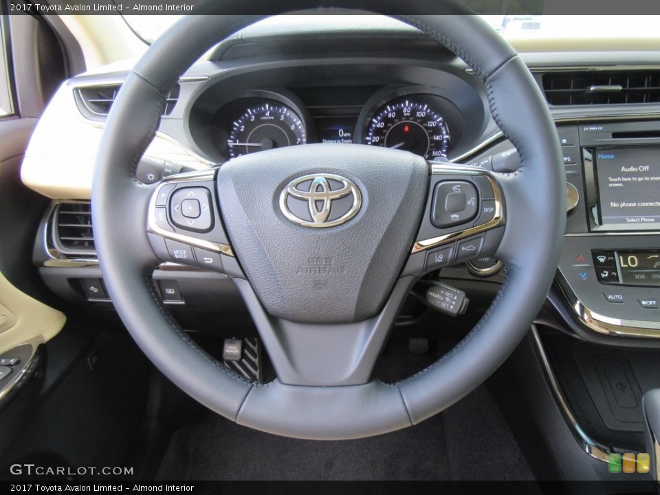 Almond Interior Steering Wheel for the 2017 Toyota Avalon Limited #116924696