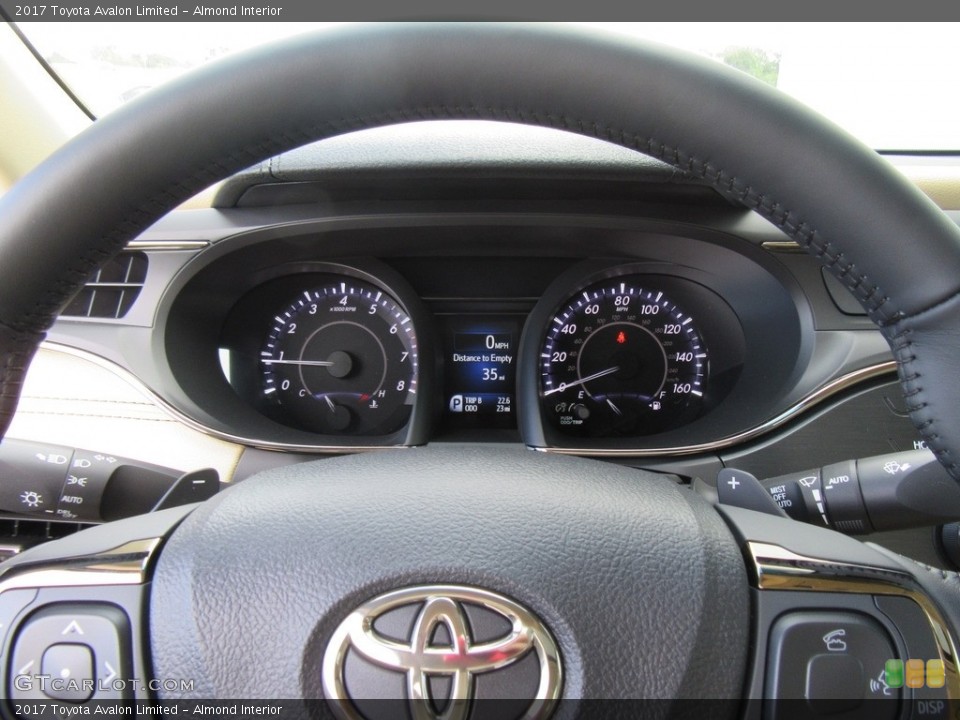 Almond Interior Gauges for the 2017 Toyota Avalon Limited #116924729