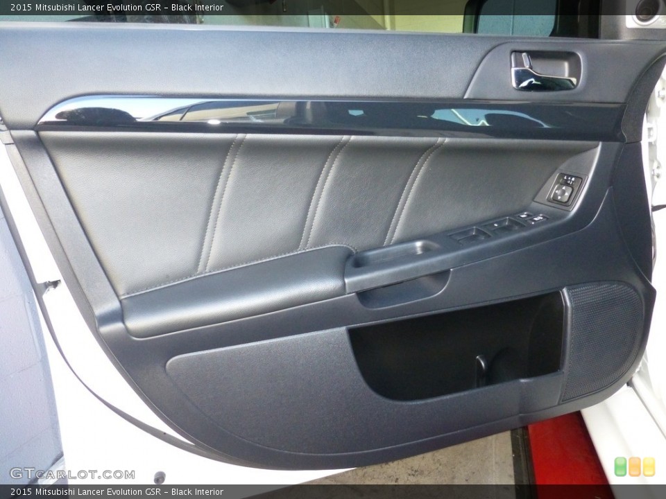 Black Interior Door Panel for the 2015 Mitsubishi Lancer Evolution GSR #116926646