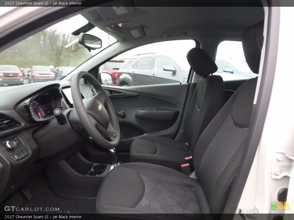 Jet Black Interior Photo for the 2017 Chevrolet Spark LS #116926694