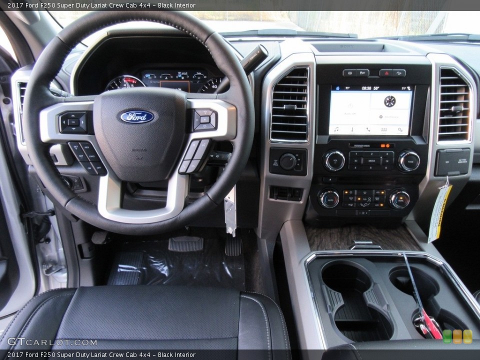 Black Interior Dashboard for the 2017 Ford F250 Super Duty Lariat Crew Cab 4x4 #116929247