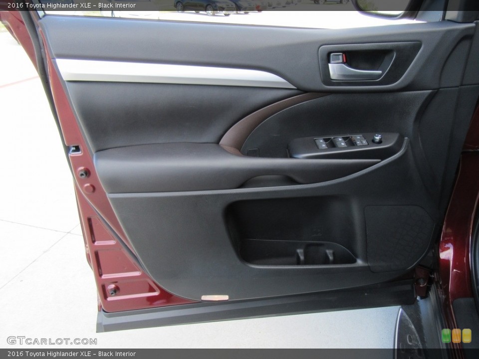 Black Interior Door Panel for the 2016 Toyota Highlander XLE #116934749