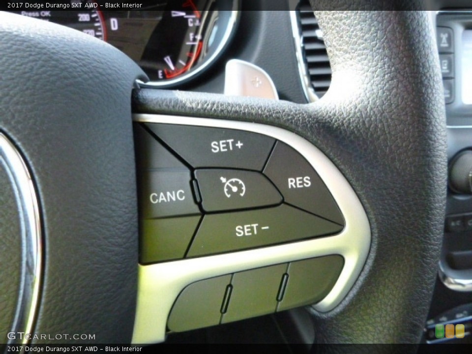Black Interior Controls for the 2017 Dodge Durango SXT AWD #116938916