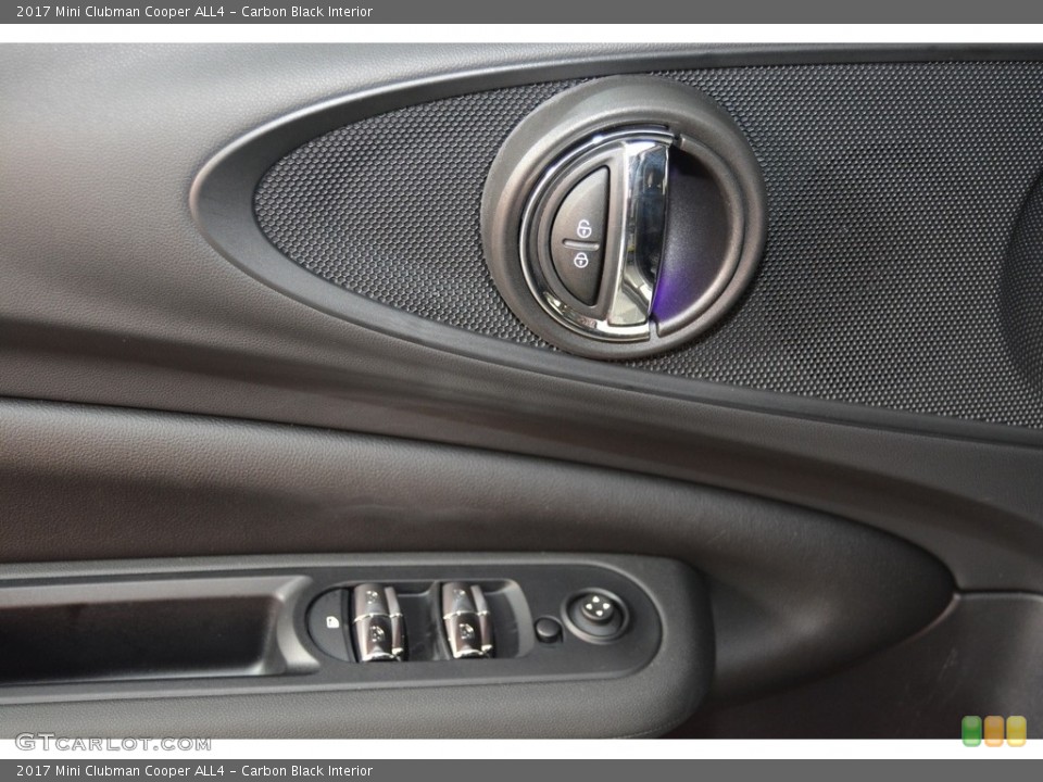 Carbon Black Interior Controls for the 2017 Mini Clubman Cooper ALL4 #116950801
