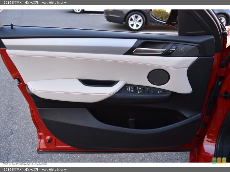 Ivory White Interior Door Panel for the 2016 BMW X4 xDrive35i #116953129