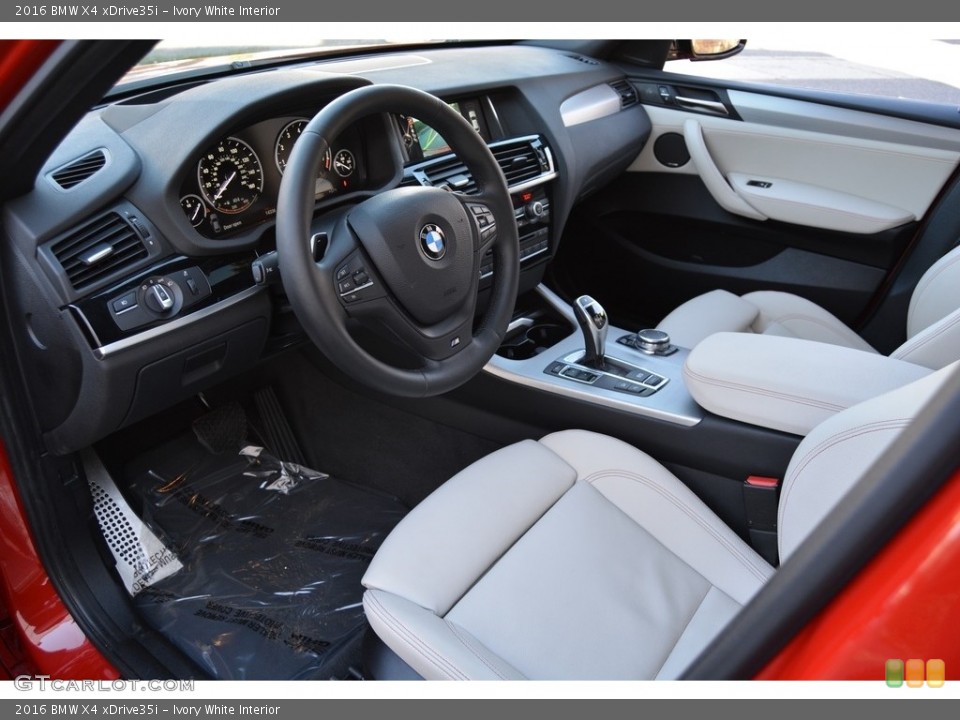 Ivory White Interior Photo for the 2016 BMW X4 xDrive35i #116953177